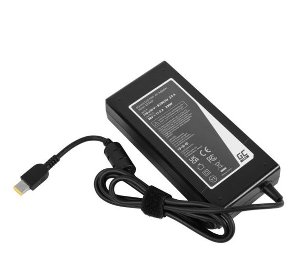 Green Cell Zasilacz 20V 11,5A 230W do Lenovo Legion Y520 Y530 Y540 Y720 Y730 AD143P - 1271509 - zdjęcie 3